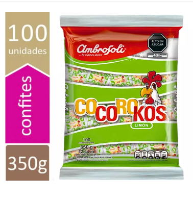 Cocoroko Limón x 100 UND